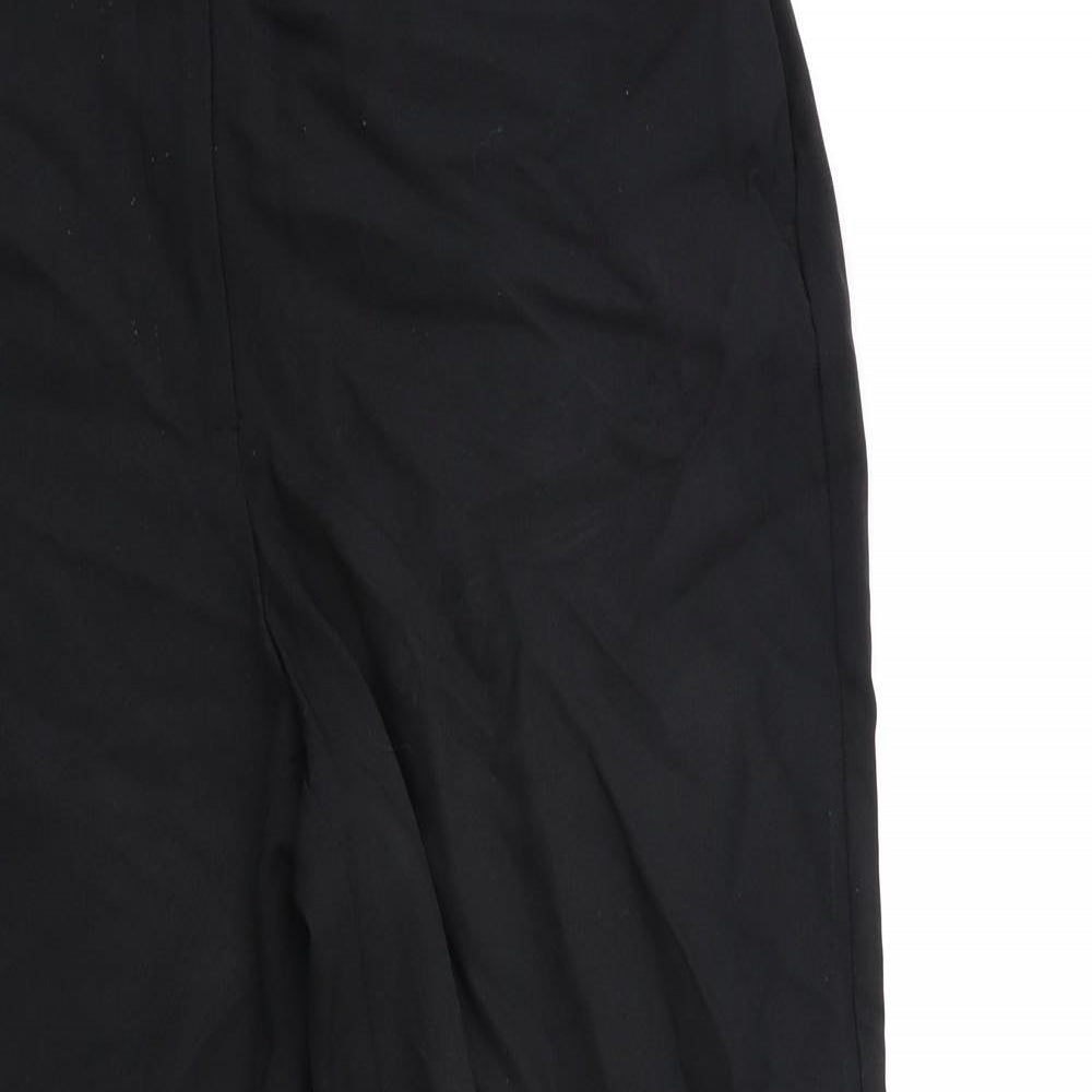 Preworn Womens Black   Trousers  Size 10 L25 in