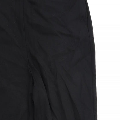 Preworn Womens Black   Trousers  Size 10 L25 in