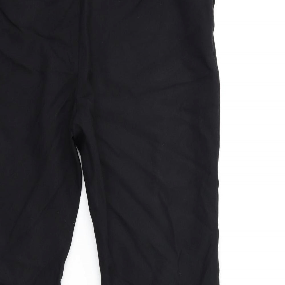 Preworn Womens Black   Trousers  Size 10 L25 in