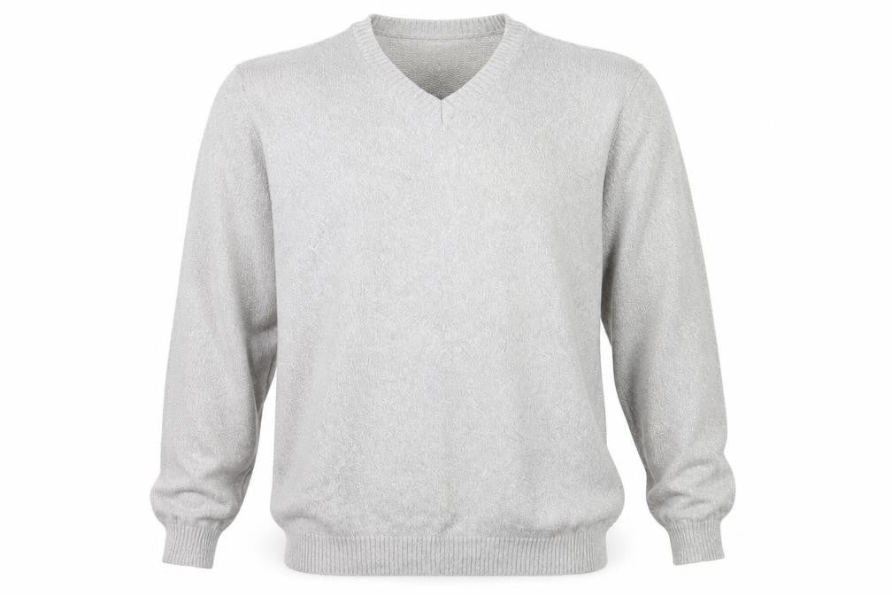Capsule Mens Grey Knit Pullover Jumper Size 2XL
