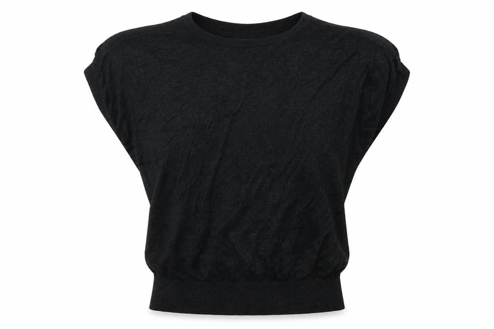 Wallis Womens Black  Knit Pullover Jumper Size S  - Open Shoulder