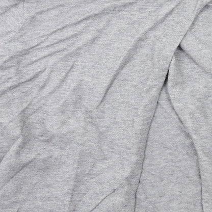 Tu Womens Grey  Knit Pullover Jumper Size 12  - open back