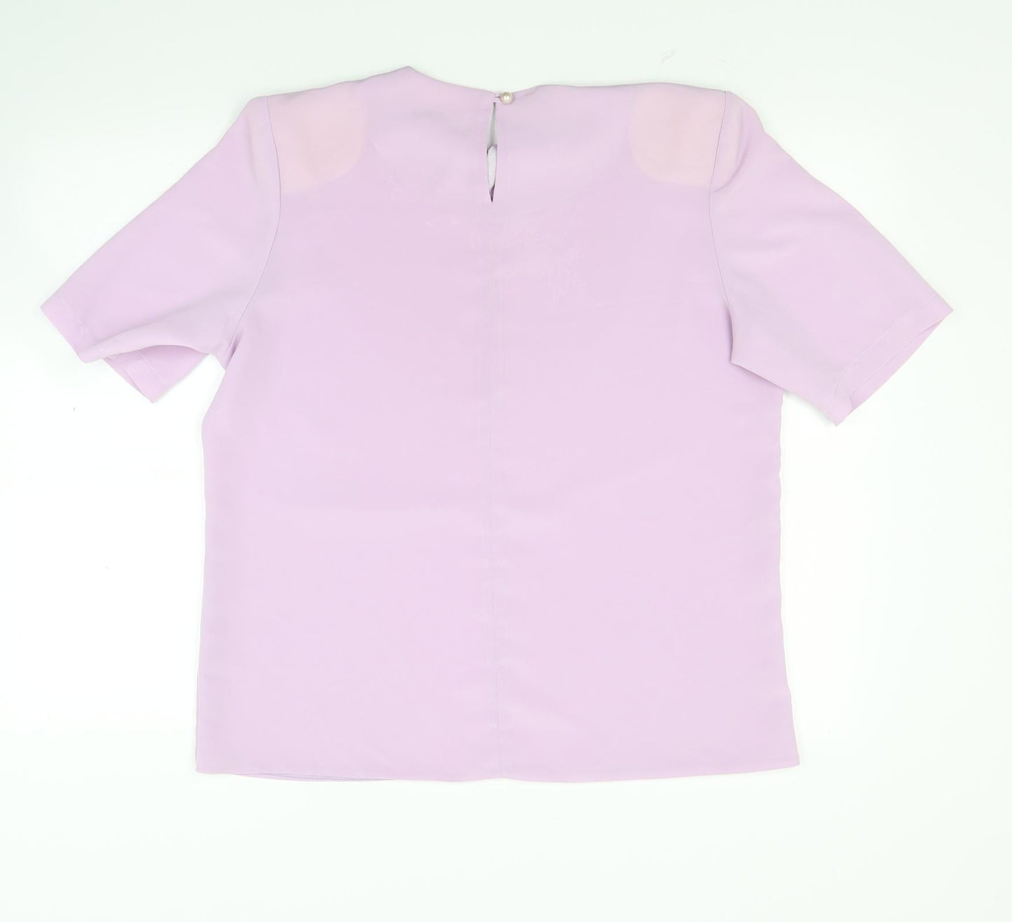 Preworn Womens Purple   Basic Blouse Size 14