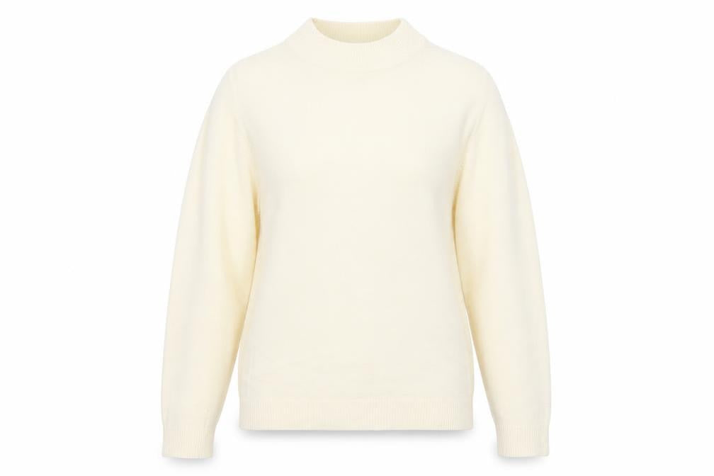 Preworn Womens White  Knit Pullover Jumper Size 20