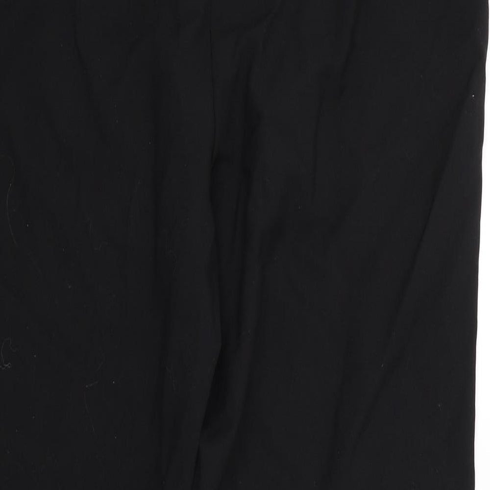 F&F Womens Black   Trousers  Size 14 L26 in