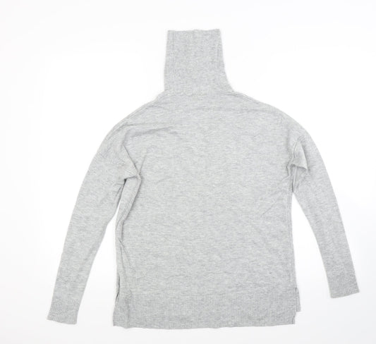H&M Womens Grey  Knit Pullover Jumper Size XS