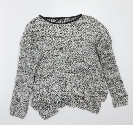 Select Womens Grey   Pullover Jumper Size 12