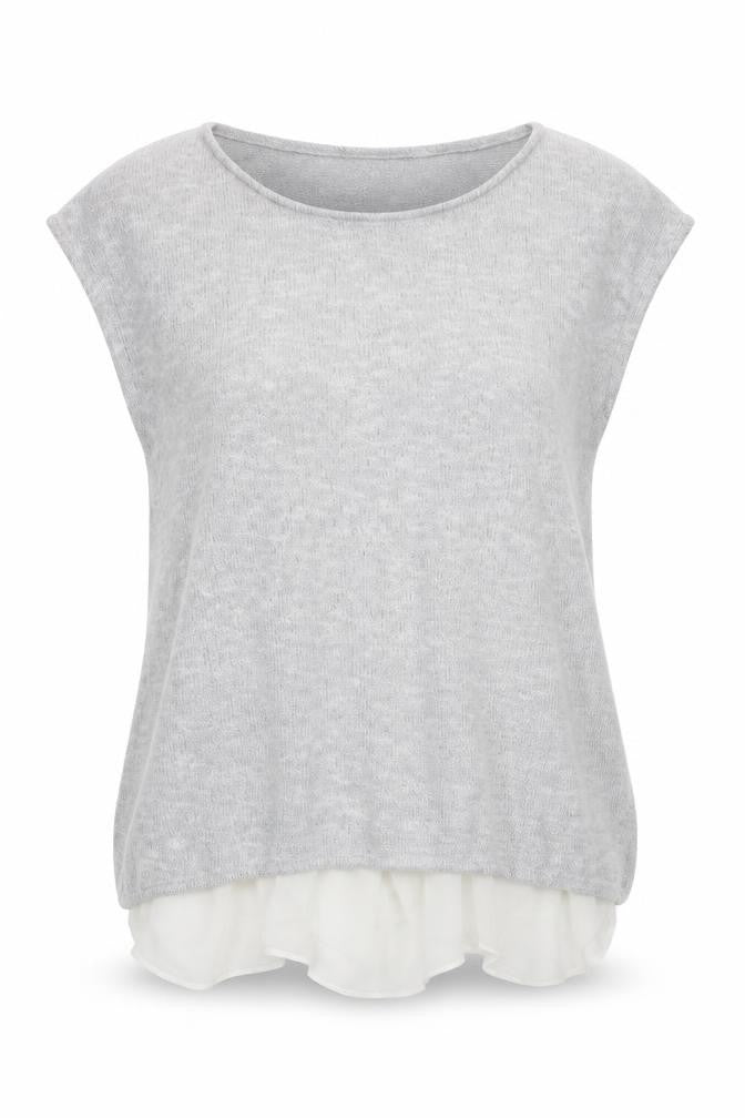 Green Envelope Womens Grey   Pullover Jumper Size L
