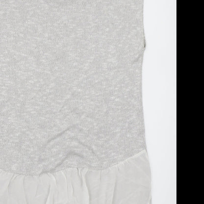 Green Envelope Womens Grey   Pullover Jumper Size L