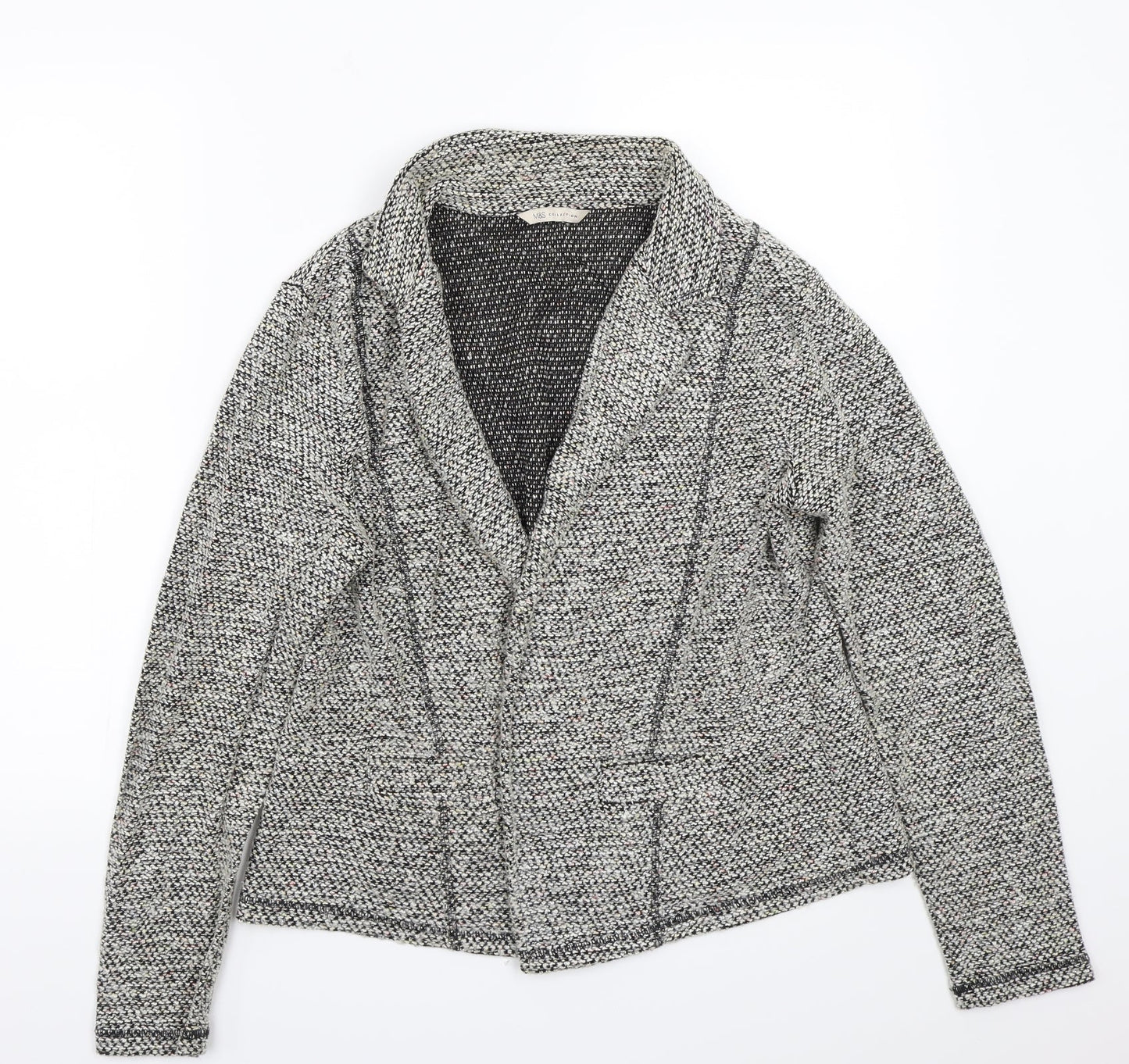Marks and Spencer Womens Black   Jacket Coat Size 16