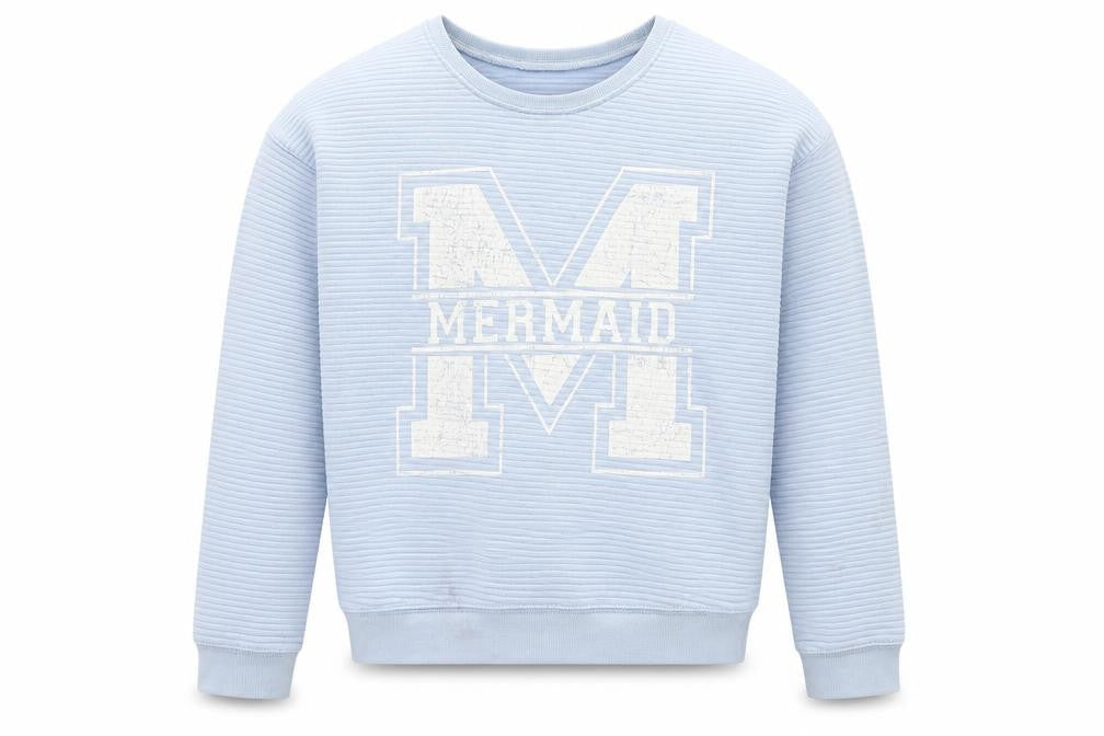 Newlook Girls Blue   Pullover Jumper Size 12 Years