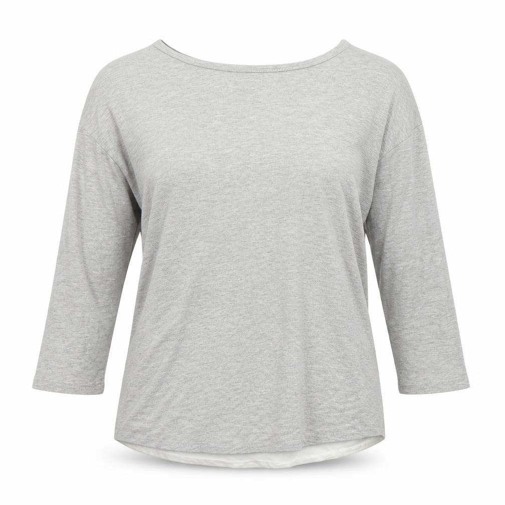 Verve Womens Grey   Basic T-Shirt Size S