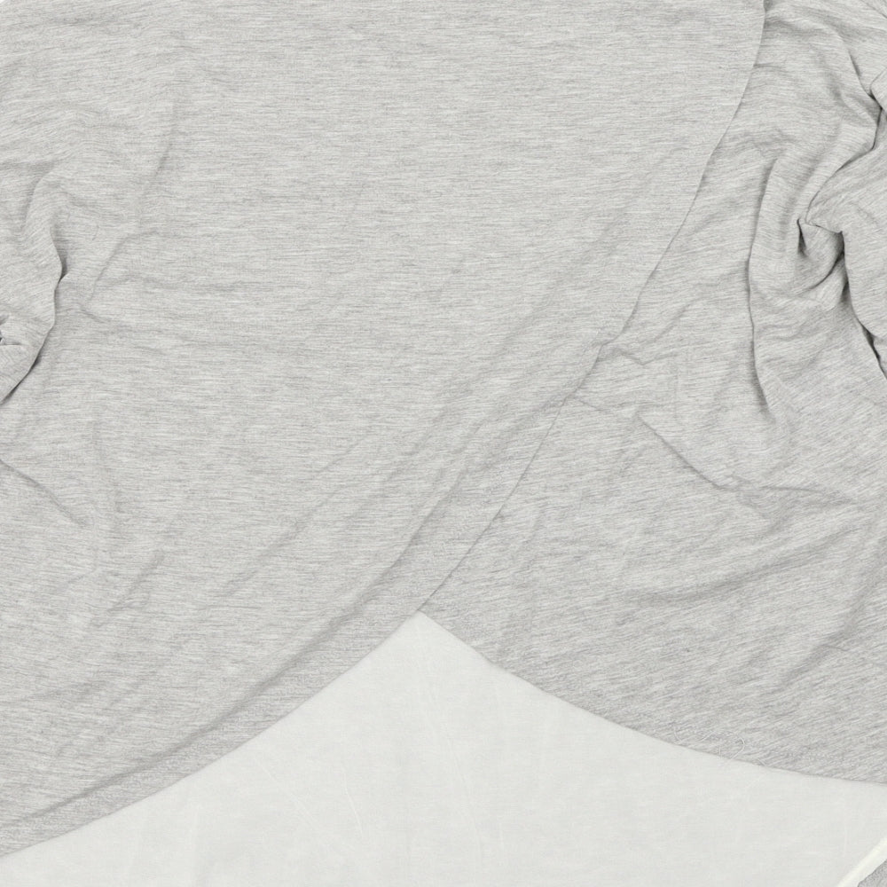 Verve Womens Grey   Basic T-Shirt Size S