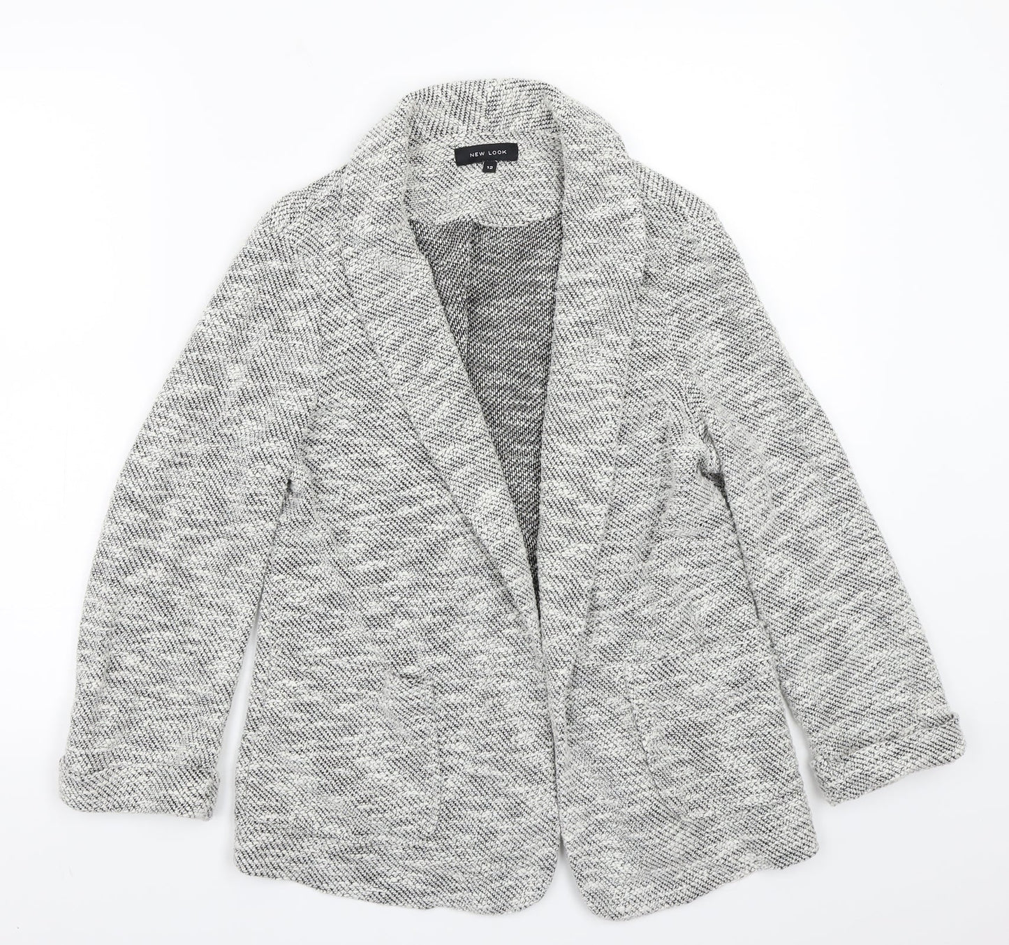 newlook Womens Grey   Jacket Blazer Size 12