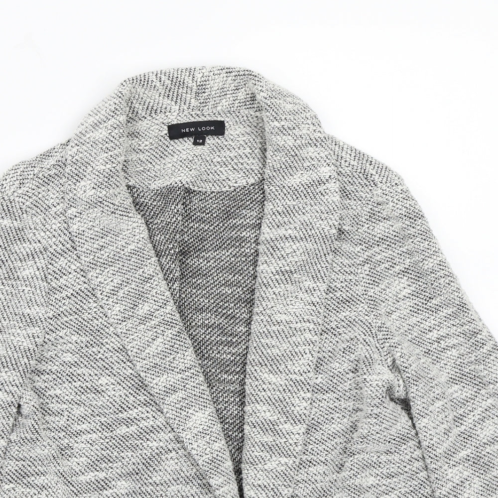 newlook Womens Grey   Jacket Blazer Size 12