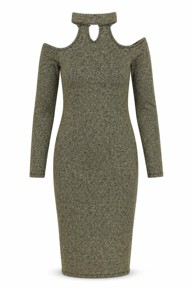 Preworn Womens Gold   A-Line  Size 8