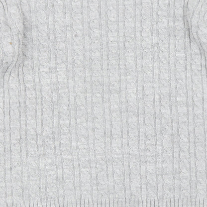 Pure & Natural Womens Grey   Pullover Jumper Size S