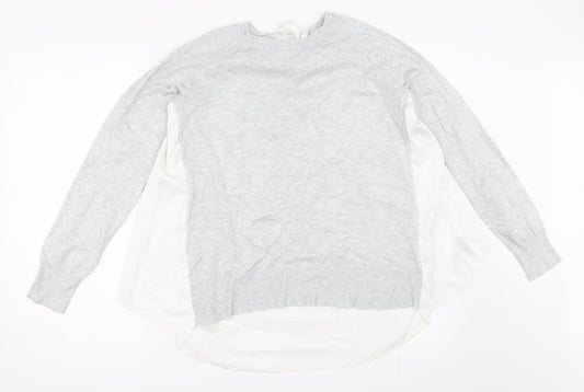 NEXT Womens Grey   Pullover Jumper Size 10