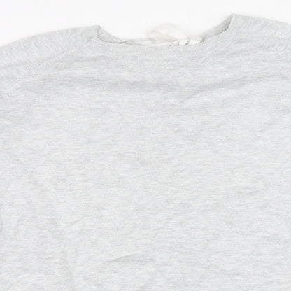 Next Womens Grey   Pullover Jumper Size 10