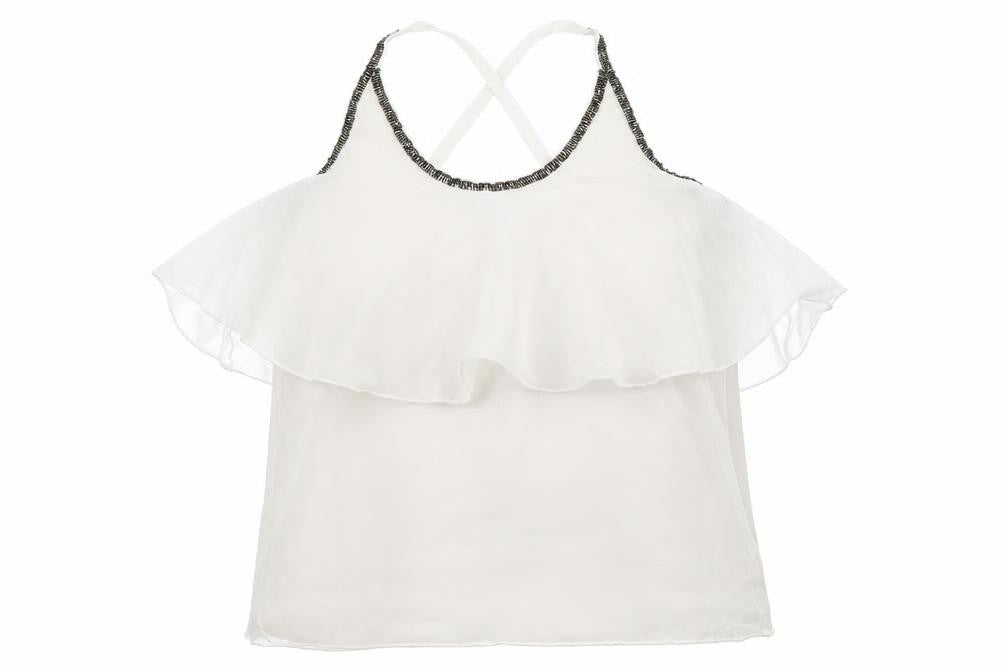 Primark Womens White   Camisole Blouse Size 8