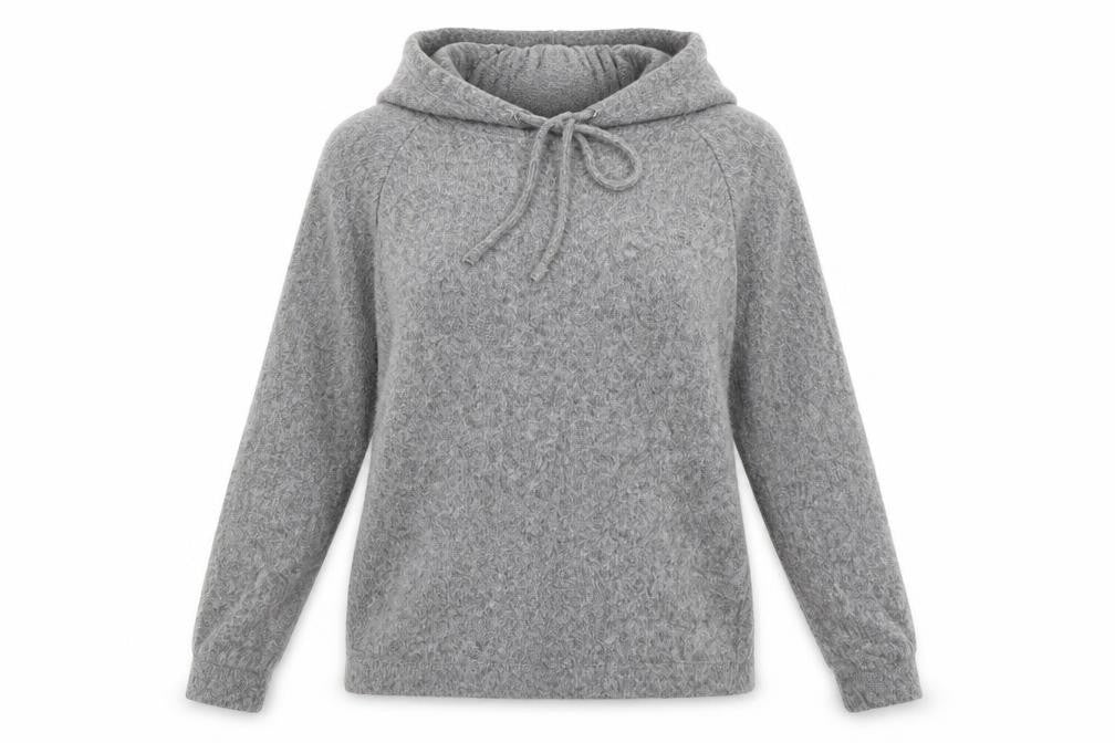 TU Womens Grey   Pullover Hoodie Size 10