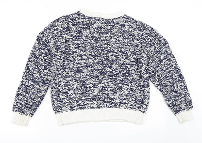 Tu Womens Blue   Pullover Jumper Size 14