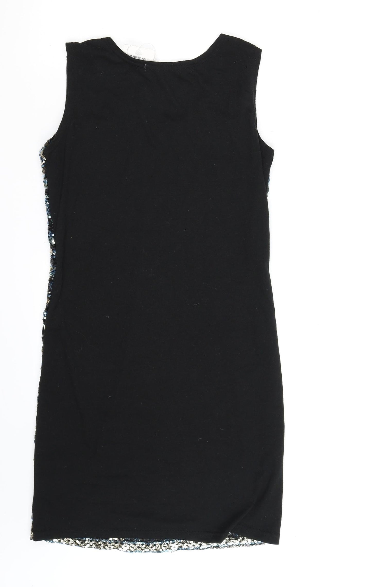 Maia Hemera Womens Black Geometric  Mini  Size M