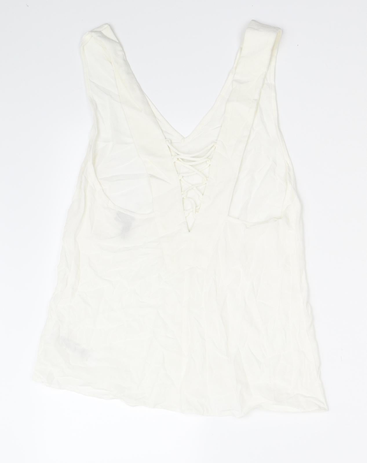ASOS Womens Ivory   Camisole Blouse Size 6
