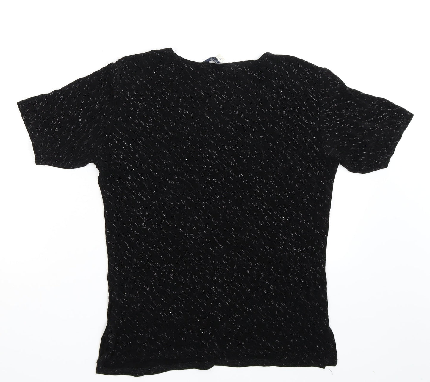 Twotone Womens Black   Basic T-Shirt Size 12