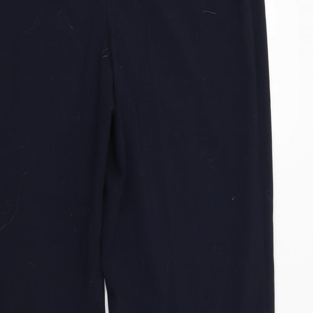Marks and Spencer Womens Blue   Trousers  Size 12 L28 in