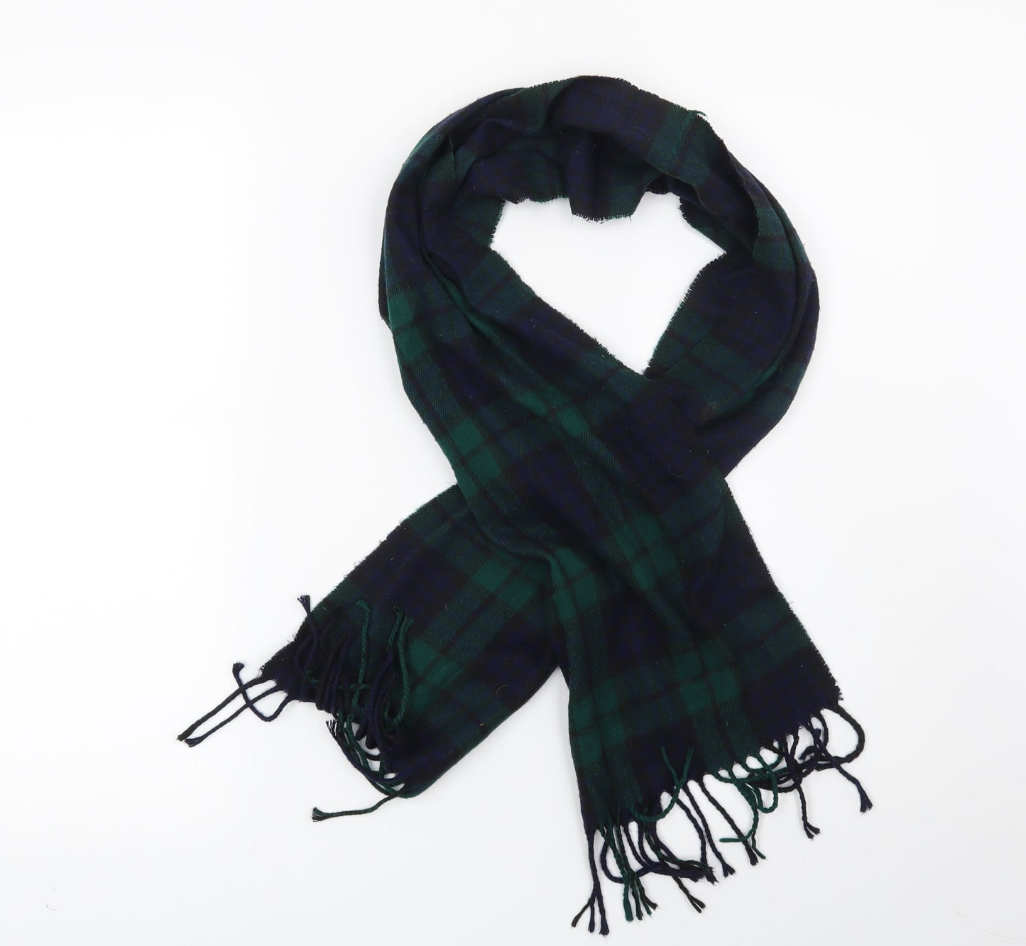 Tie Rack Mens Blue Striped  Scarf  One Size