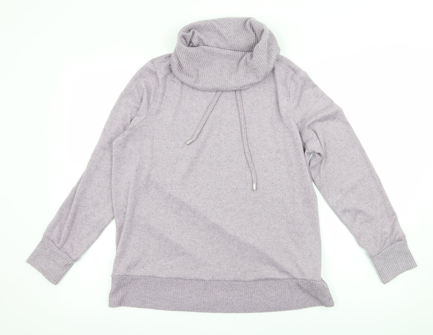 George Womens Purple  Knit Pullover Jumper Size 12