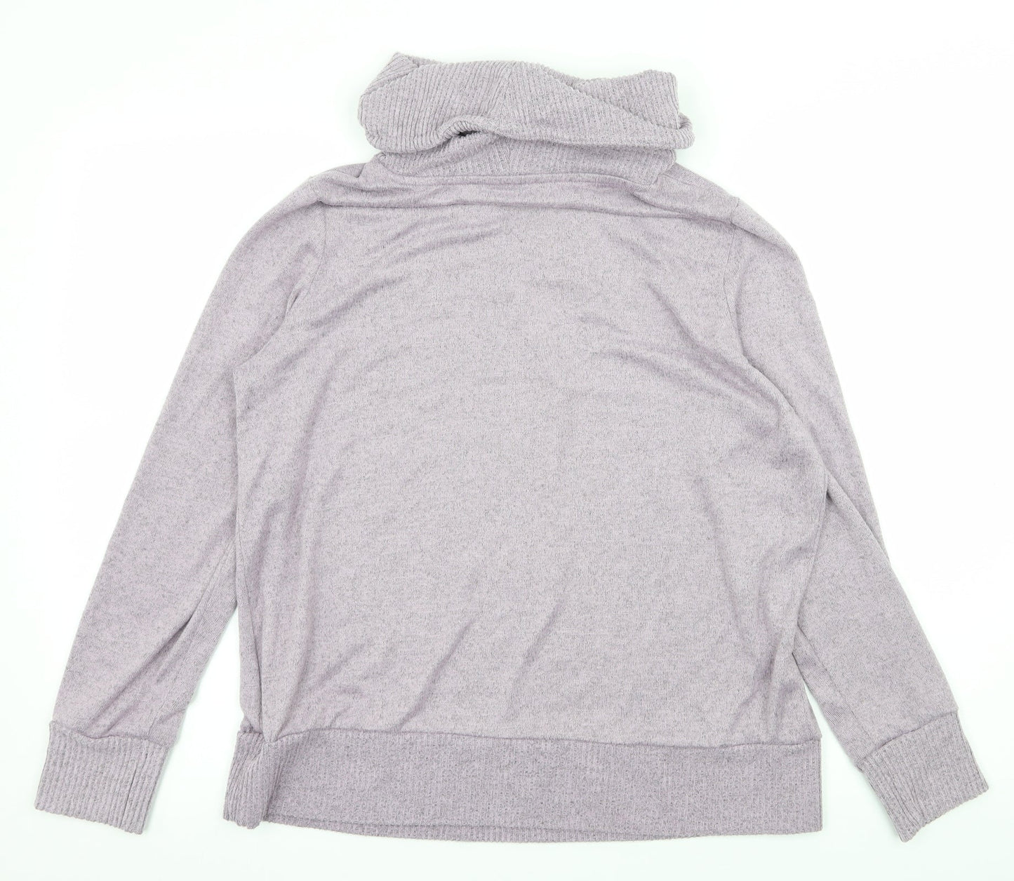 George Womens Purple  Knit Pullover Jumper Size 12