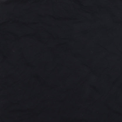 Pull&Bear Womens Black  Jersey Basic T-Shirt Size S  - I am important