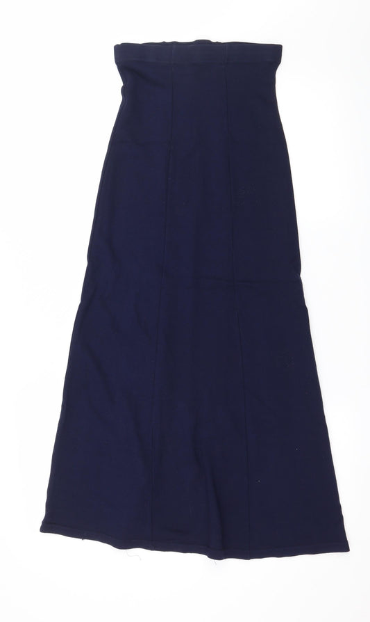 Preworn Womens Blue  Jersey Slip Dress  Size S