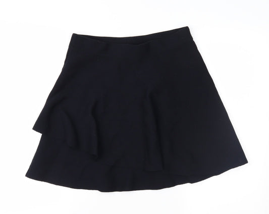 Zara Womens Black   Flare Skirt Size L