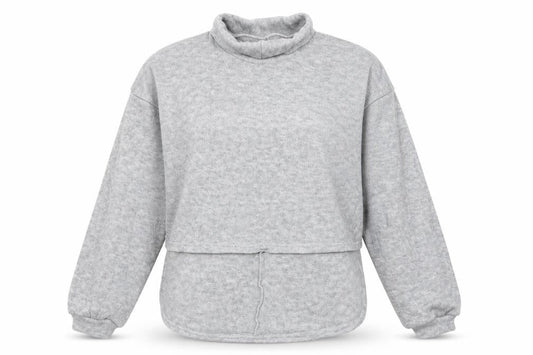 Preworn Womens Grey  Knit Pullover Jumper Size S