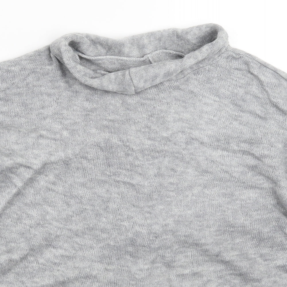 Preworn Womens Grey  Knit Pullover Jumper Size S