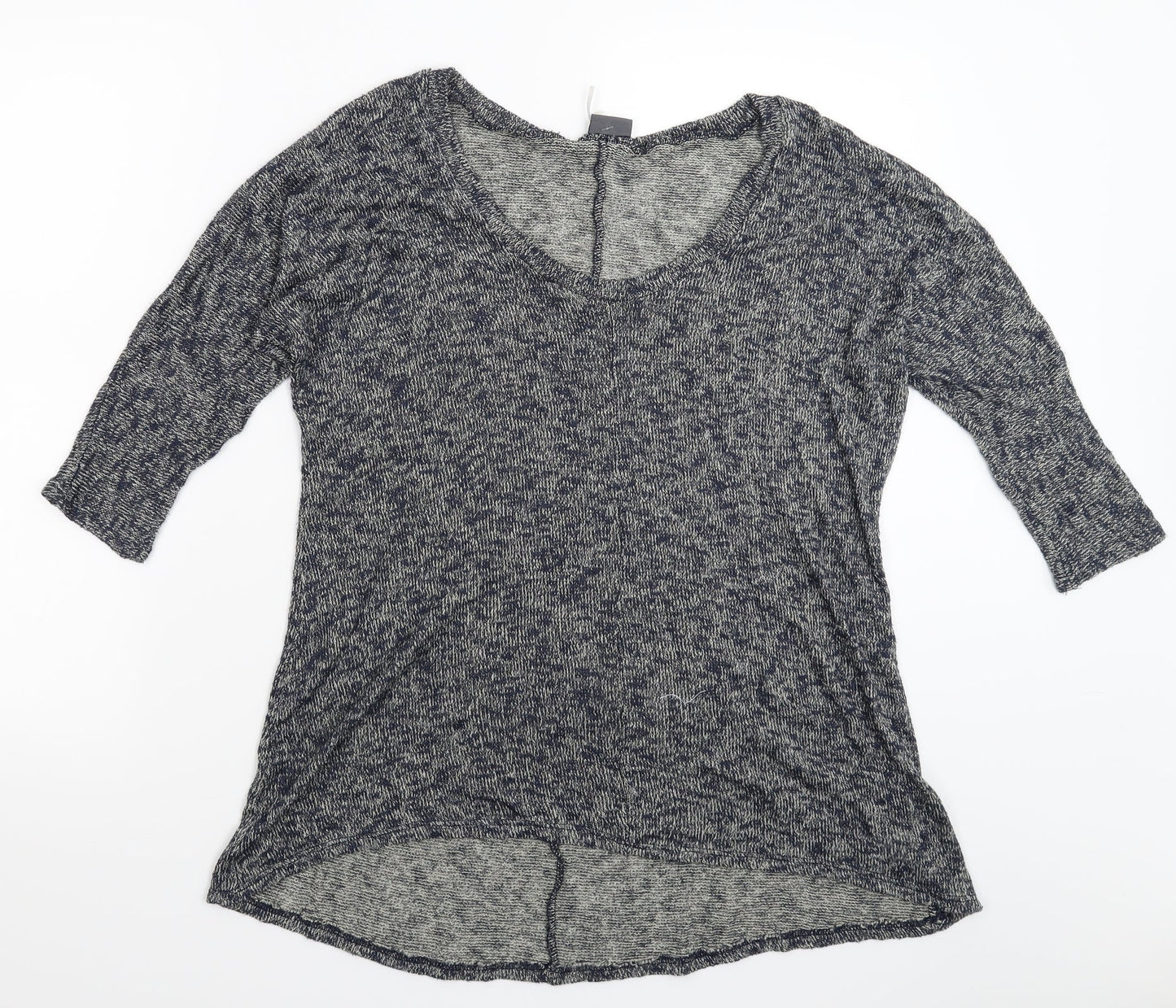 Sparkle & Fade Womens Blue  Knit Pullover Jumper Size S