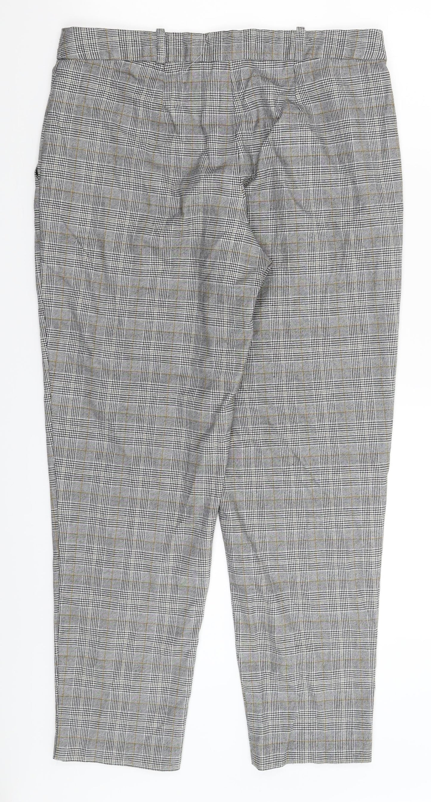 Preworn Womens Multicoloured Check  Trousers  Size 32 in L26 in