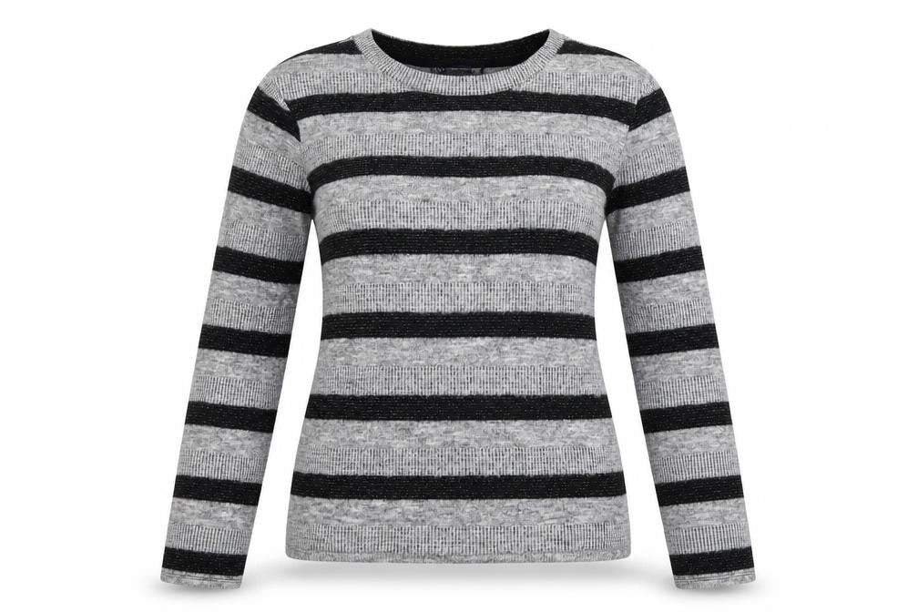Marks & Spencer Womens Multicoloured Striped Knit Pullover Jumper Size 8