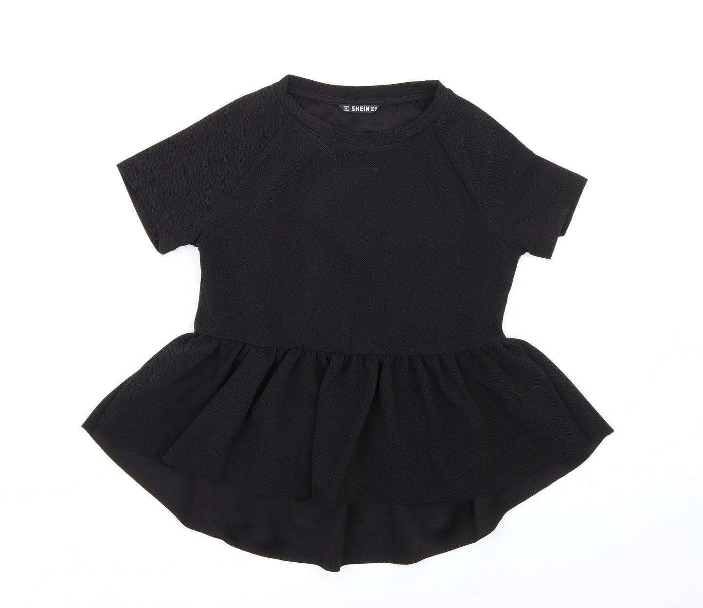 SHIEN Womens Black   Basic Blouse Size XS