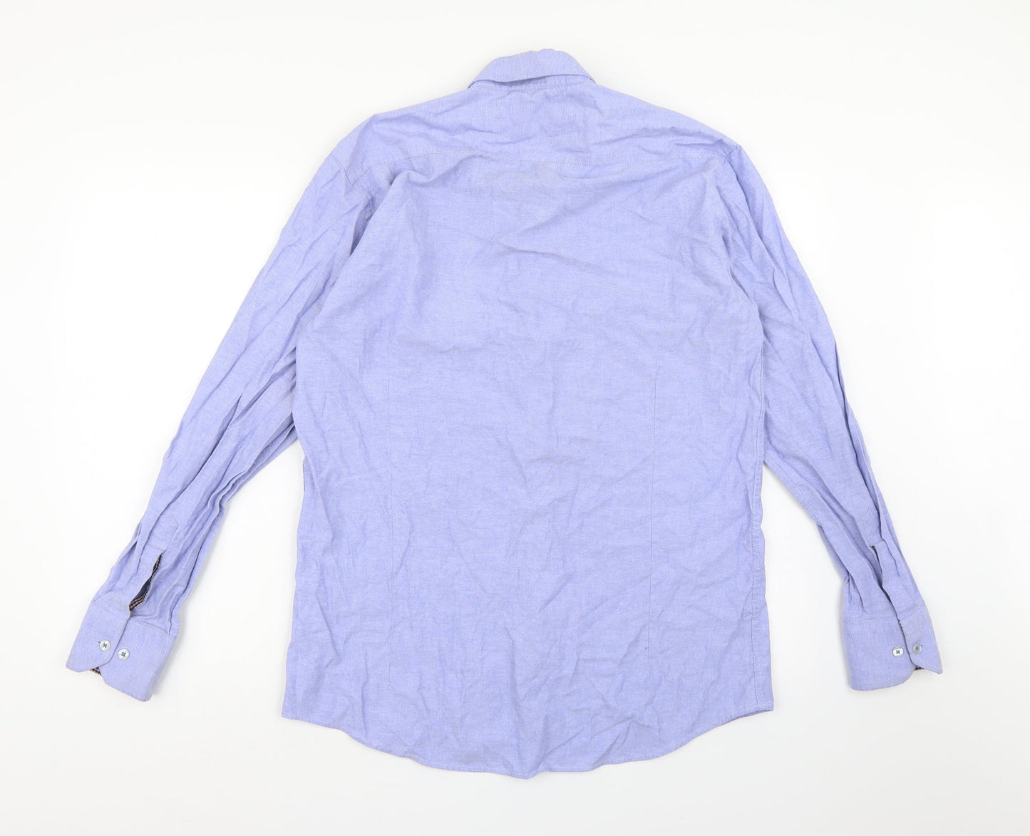 Cavani Mens Blue    Button-Up Size L