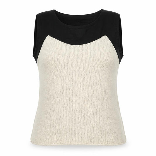 La Confidence Womens Beige  Knit Pullover Jumper Size L