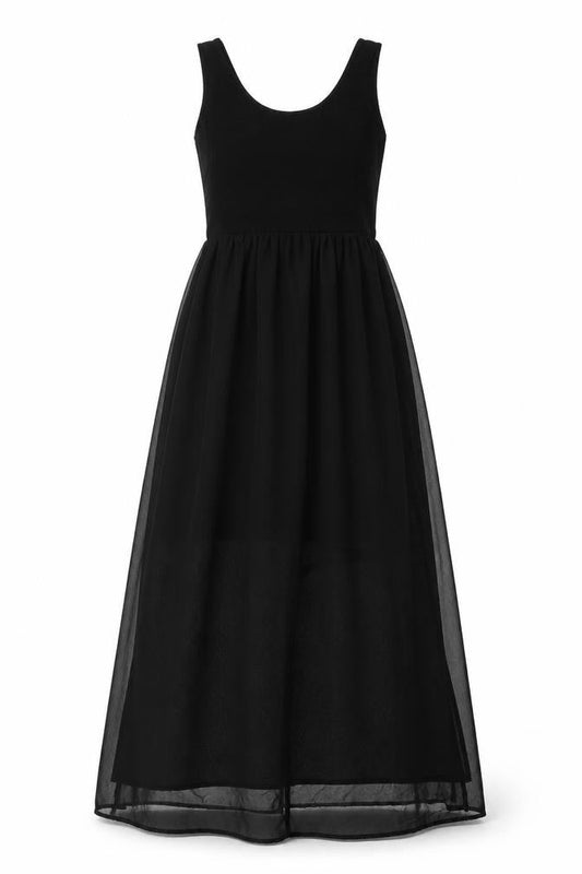 H&M Womens Black   Skater Dress  Size 4