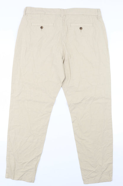 EDC Womens Beige   Trousers  Size XL L28 in