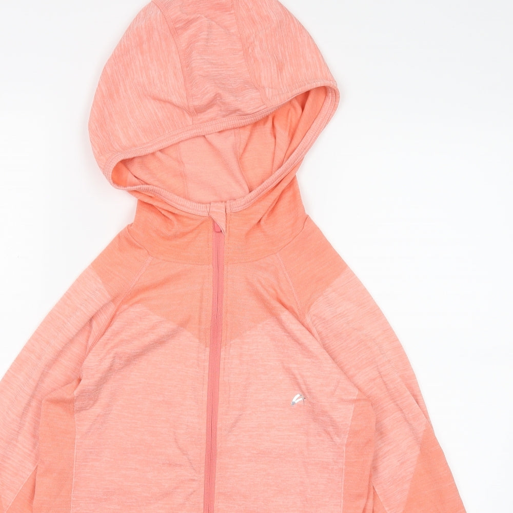 F&F Womens Orange   Full Zip Jumper Size L