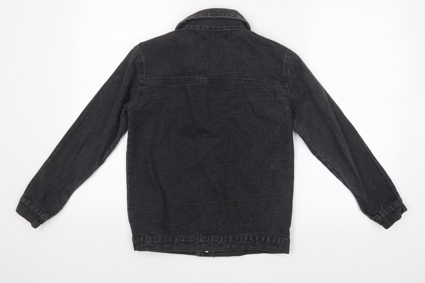 Daisy Street Womens Black  Denim Jacket  Size XS