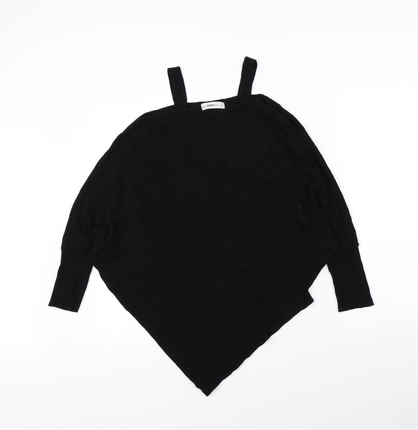 Zara Womens Black   Pullover Jumper Size S
