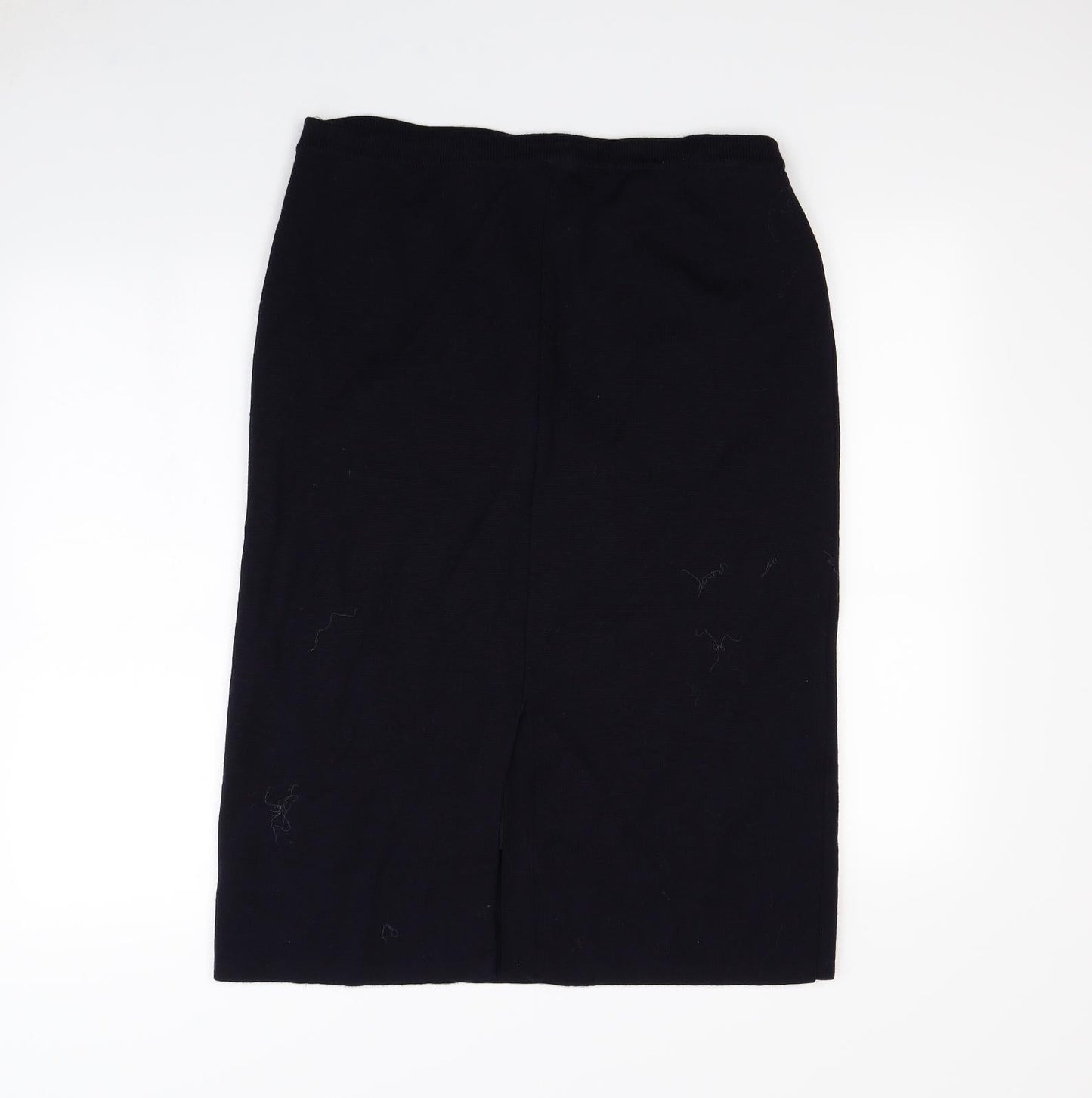 Preworn Womens Blue   Straight & Pencil Skirt Size 34 in